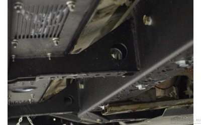 Пороги силовые BMS ALFA для Tayota Tundra Double Cab 2007-2021 (2 шт.)