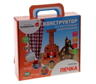 Конструктор керамический для детского творчества &quot;Печка&quot;, 103 элемента