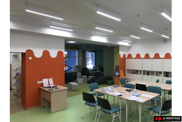 Объект "Центральная городская детская библиотека", г. Самара, ул. Аэродромная, 16А