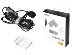 Микрофон  COMICA CVM-V01SP (UC) 2,5m для смартфонов с интерфейсом USB-C
