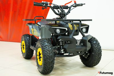 Детский электроквадроцикл MOTAX GRIZLIK MINI Х16 E1000 желтый