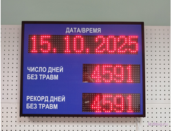 Электронное Табло уровня травматизма