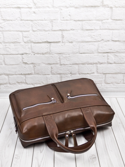 Сумка для ноутбука Lugano Premium brown (арт. 1007-53)