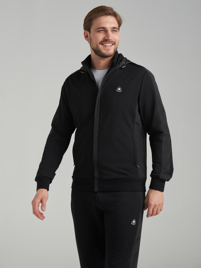 Спортивные костюмы мужские с капюшоном 11SKM-1761 RED-N-ROCK'S