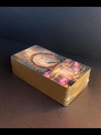 Таро 3 13 Мир Живой и Мир Иной Маржены Горбовой, с инструкцией и золотыми срезами.