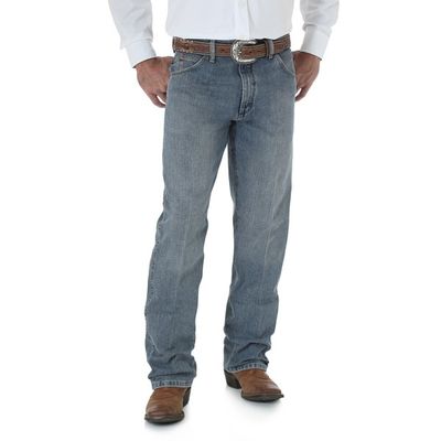 Джинсы 31MWZ Wrangler® Cowboy Cut® свободный крой [стираные]