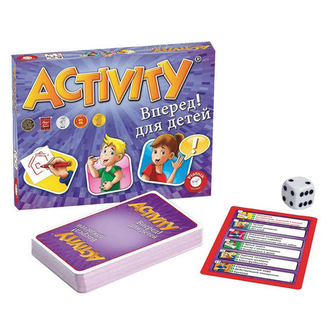 Игра настольная "Activity. Вперед" для детей, PIATNIK, 793394