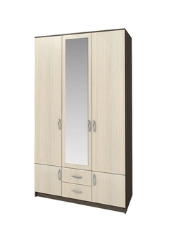 Шкаф трехстворчатый ШК-3 Ронда Венге (ИЦ)