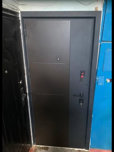 STEEL ART (МЕЛИТОПОЛЬ) HOUSE 236Д (АВАЛЛОН). ОЦИНКОВАННАЯ СТАЛЬ муар МЕЛАНЖ Bond /Ral 7043 (ЧЕРНЫЙ)/ ОЦИНКОВАННАЯ СТАЛЬ, муар Ral 9016 (БЕЛЫЙ). ДВУХЦВЕТНЫЙ КОРОБ.