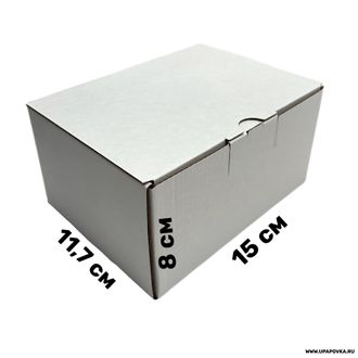 Коробка 15 x 11,7 x 8 см Белый