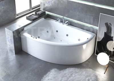 Astra-Form ванна Анастасия левосторонняя 182/125 см белая