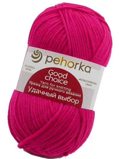 Удачный выбор (Пехорка) цвет № 84 малиновый мусс