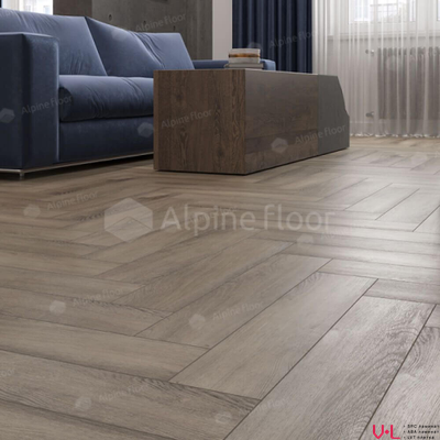 ABA ламинат Alpine Floor Северная История ECO 19-15 в интерьере гостиной