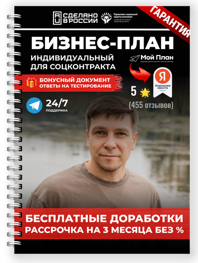 Индивидуальный бизнес-план для соцконтракта