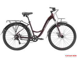 Велосипед TECH TEAM Scorpio 26" (вишневый)