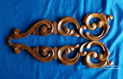 Резной декор ручная работа