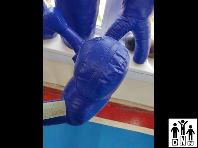 Манекен для борьбы одноногий МБОТ 6 (ПВХ 630 г/м2, высота 1,7 м, вес 50-65 кг) DNN