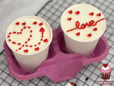 Набор для торта с собой Cake to go РОЗОВЫЙ