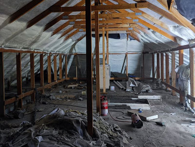 Утепление скатной крыши