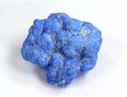 Азурит, необработанный "дикий" образец, Россия, Челябинская обл., Михеевское  месторождение (21*19*19 мм, 10,6 г) №28302