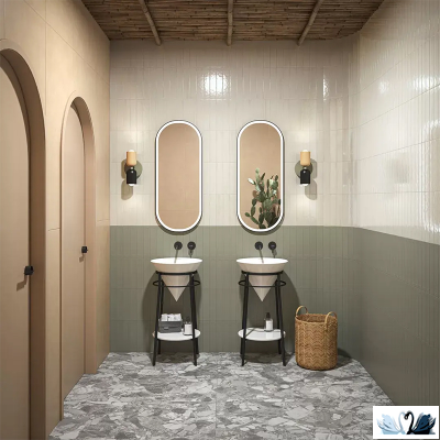 Плитка настенная Kerama Marazzi Мажорель 6 х 28,5 см белый глянцевый