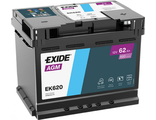 EXIDE AGM 62Ah 680A EK620 Start-Stop (EK600)