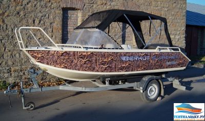 Тент на лодку BERKUT S-JACKET 2013, 2016