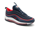 Nike Air Max 97 Синие с красным (41-45) Арт. 030MF-A