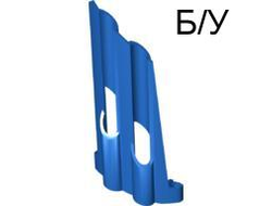 ! Б/У - Technic, Panel Fairing # 3 Large Long, Large Holes, Side A, Blue (32188 / 4156365 / 4261232) - Б/У