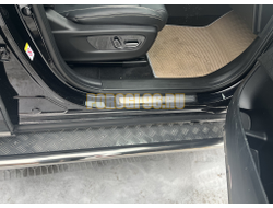 Пороги с накладным листом Папа Тюнинг d53 для GAC GS8 2025-