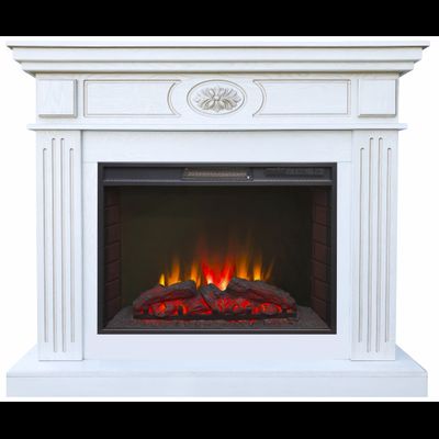 Электрокамин Бруклин WT с очагом Sparta 25.5 LED