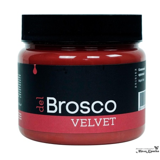 Кленовый красный, краска интерьерная акриловая del Brosco Velvet