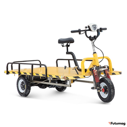 Платформенная тележка электрическая RuTrike ТАКСА ВАЙД