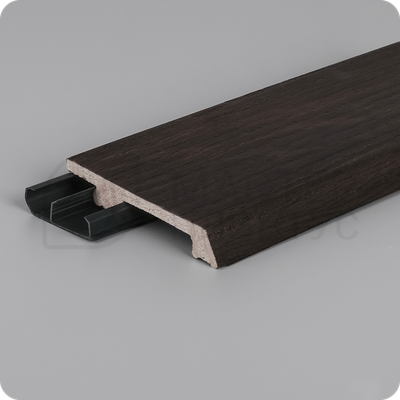 Плинтус из дюрополимера Winart Quadro Pro 80х16х2000 мм. Венге 014
