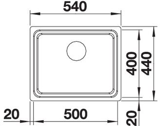 Мойка Blanco ETAGON 500-U