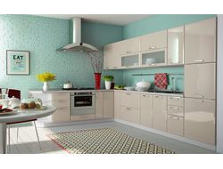 Композиция модульной Кухни Равенна Лофт(КАПУЧИНО)