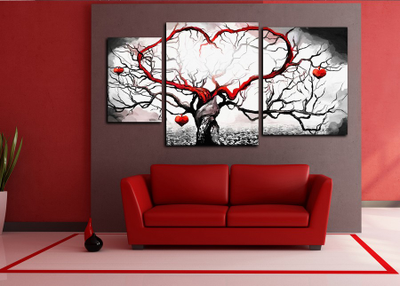 Модульная картина "Дерево любви"