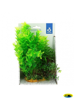 60207-PR Композиция из пластиковых растений 20см