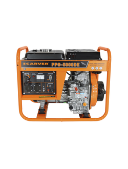 Генератор дизельный CARVER PPG-5000DE