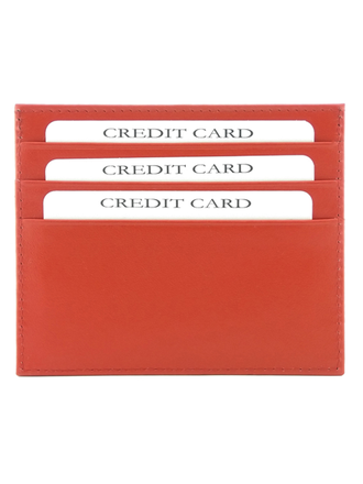 Кардхолдер QOPER Credit card holder red