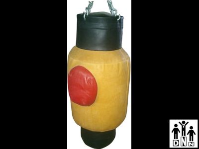 Боксерский мешок хот дог кожаный