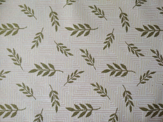 Ткань гобеленовая "Листья"