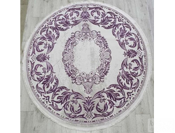 КОВЕР AMATIS LUX 36567A lila / 2*2 М круг