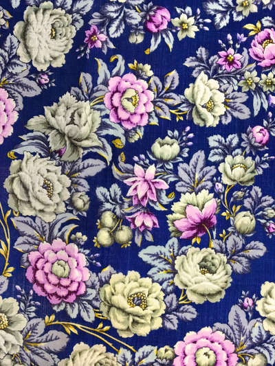 Павловопосадский платок Молодильные яблочки 1944-1