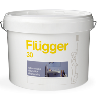 Полуматовая влагостойкая краска Flugger Wet Room Paint 30 3л