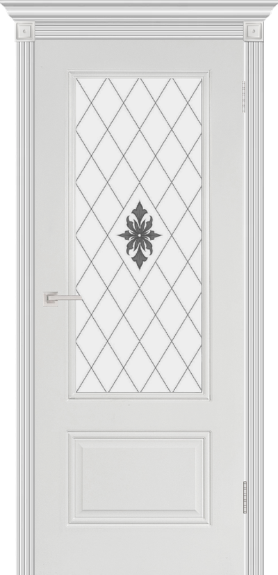 Аккорд эмаль белая остекленная