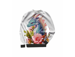 Свитшот 3D с полной запечаткой год Дракона №6