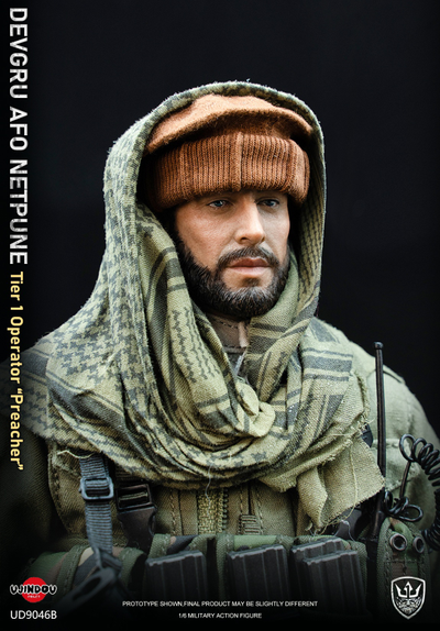 Боец DEVGRU AFO Neptune “Preacher” - Коллекционная ФИГУРА 1/6  (UD9046B) - UJINDOU
