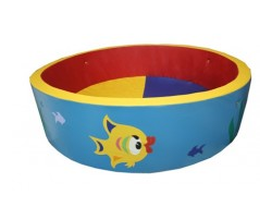 Сухой бассейн круглый 160х160х50 см