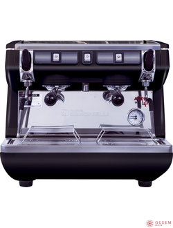Кофемашина Nuova Simonelli Appia Life Compact 2 Gr S black высокие группы, экономайзер